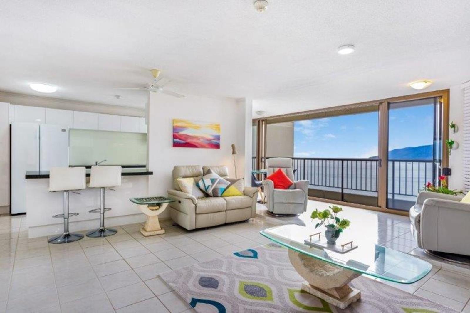 Cairns Ocean View Apartment In Aquarius Kültér fotó